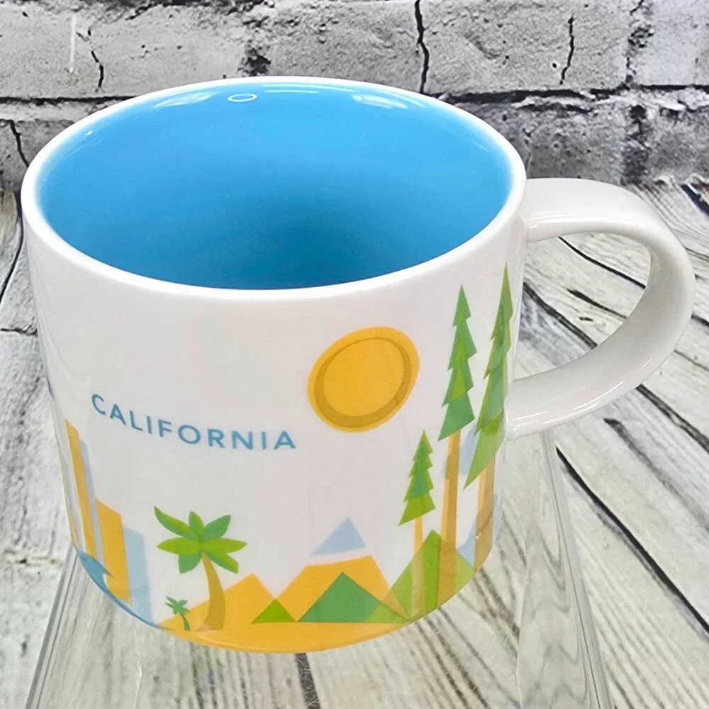 Starbucks‎ CALIFORNIA You Are Here Collection Mug 14 oz YAH Series Original EUC